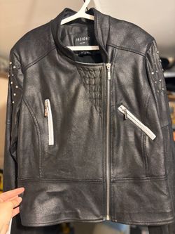 Insight New York Black Studded Moto Jacket