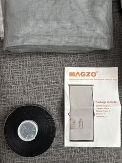 Mesh screen door