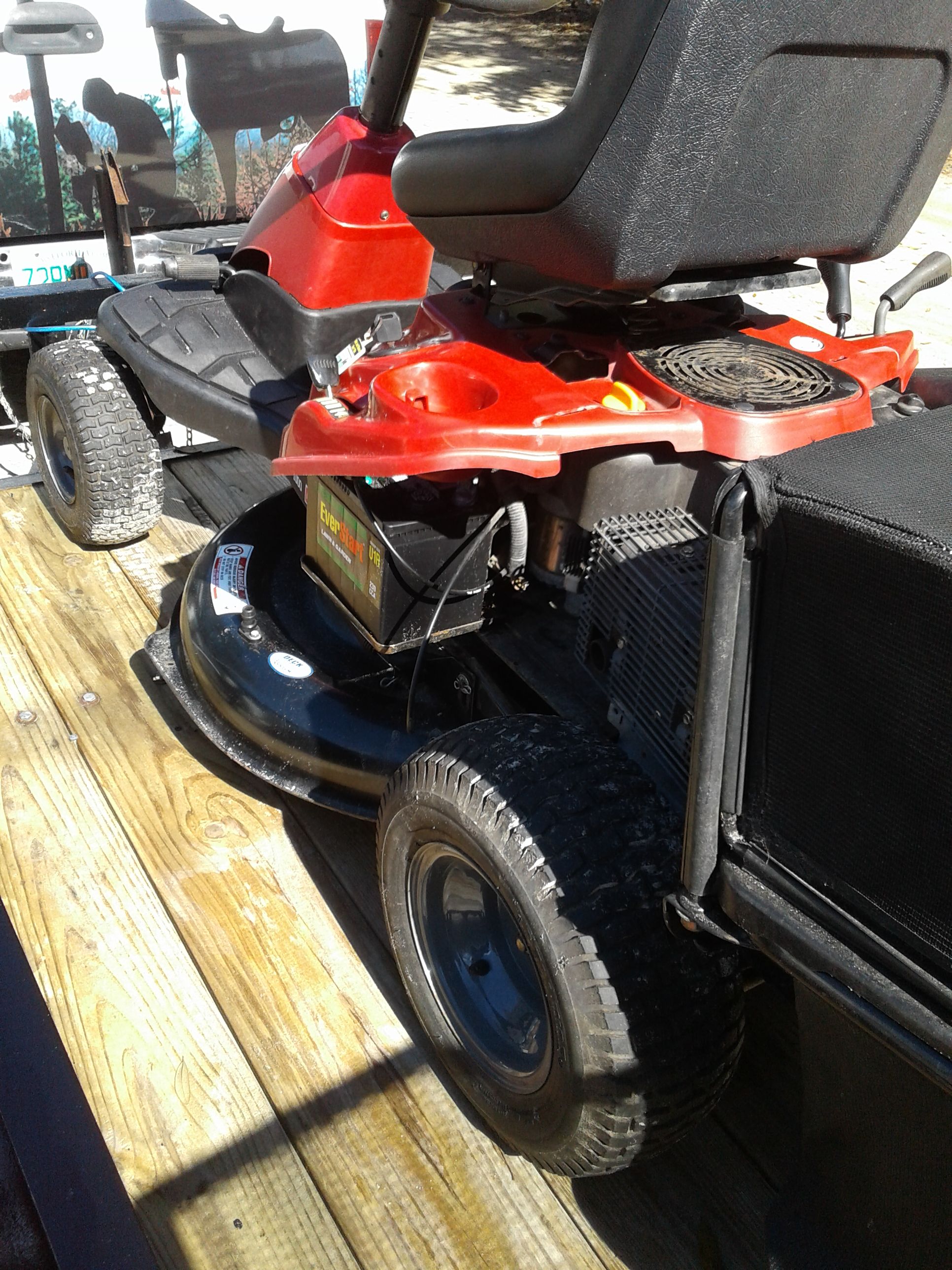 CRAFTSMAN RER 1000 REAR BAGGER RIDING MOWER