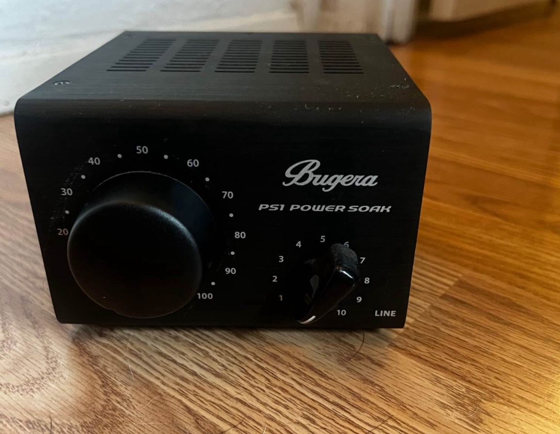 Bugera's PS1 is a 100-watt tube amplifier attenuator