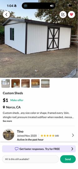 BEWARE Shed Shack Customs by Tino (Lorenzo Contreras) SCAM!