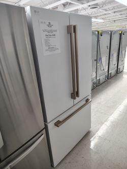 $2399 LG Studio 27 Cu Ft SMART counter depth 3 door french door refrigerator