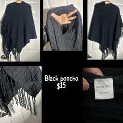 $30 Both Poncho 