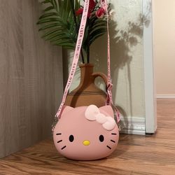 Pink hello Kitty Crossbody bag