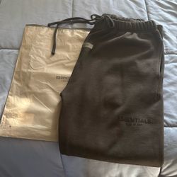 Essential Pants Limo Black 