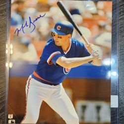 Signed Mark Grace Chicago Cubs 8x10 Autograph Photo MLB Baseball