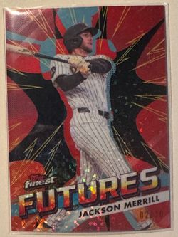 2026 Topps Finest Black Futures Jackson Merrill /10