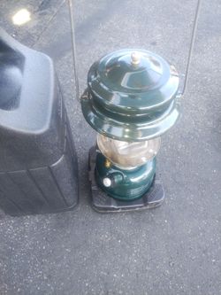 Coleman Dual Fuel Camping Lantern with Case