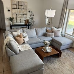 Light Gray Sectional 