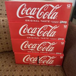 12 Pack Coca Cola Each $7 (count of 4)