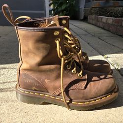 Dr. Martens Crazy Horse Leather Boots