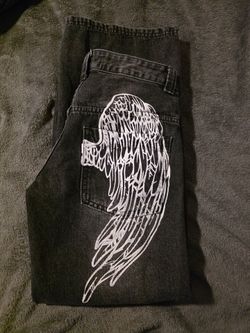 Girl boy or girl baggie jeans teenager size 0