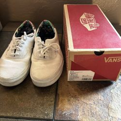 White Vans Size 9.5