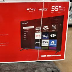 55” TCL Smart 4k Roku Led Tv