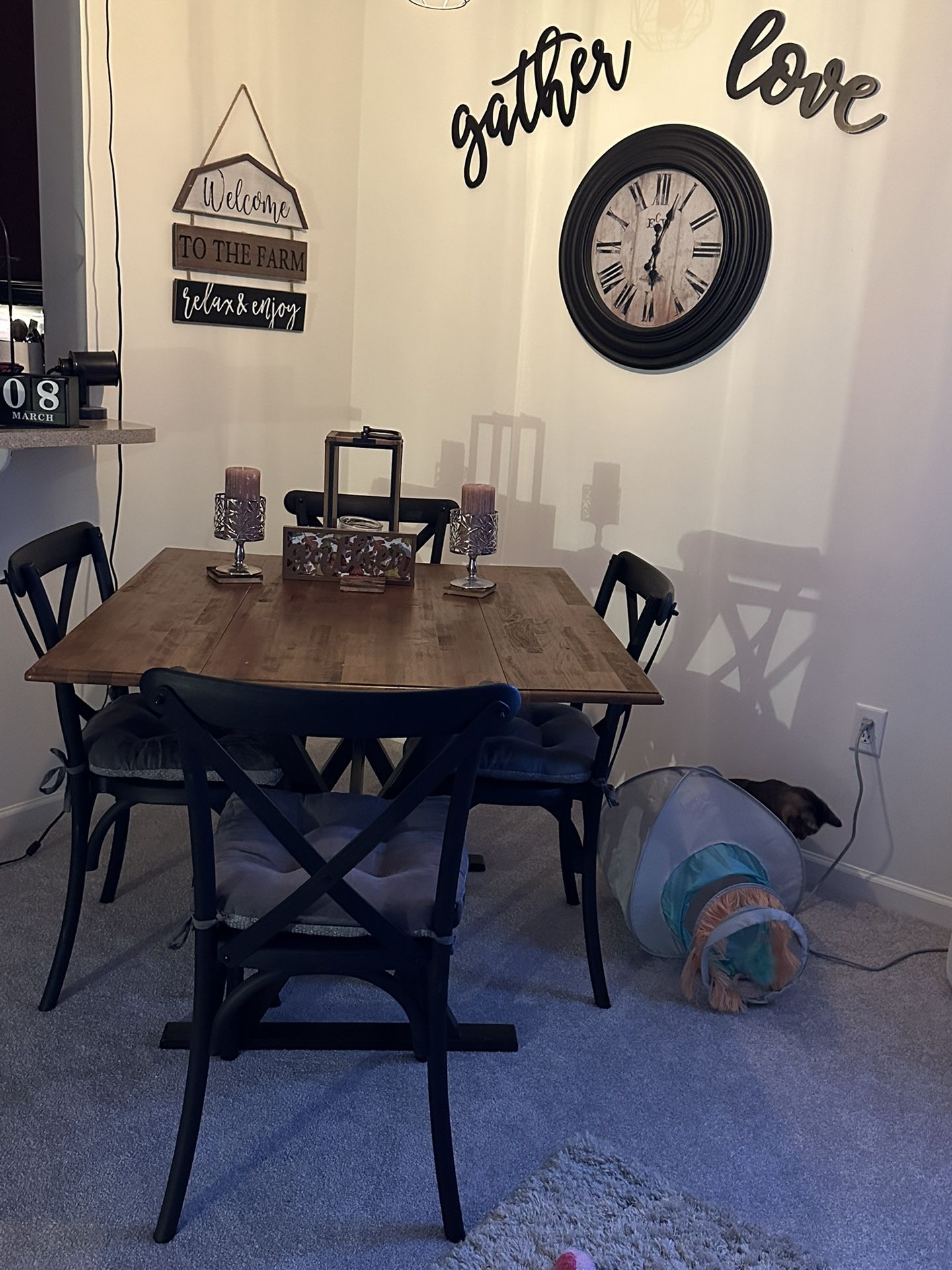 Farm Themed Table