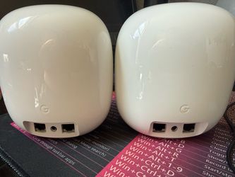Google - Nest Wifi Pro 6e AXE5400 Mesh Router - Set of 2