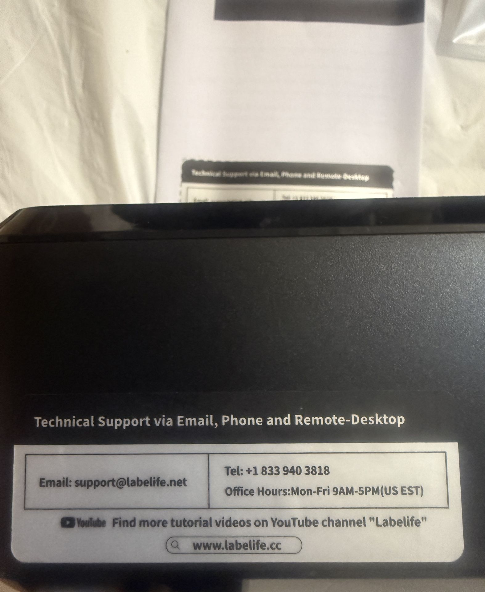 Thermal-Shipping-Label-Printer for Small Business 4x6 Bluetooth Thermal Label Pr