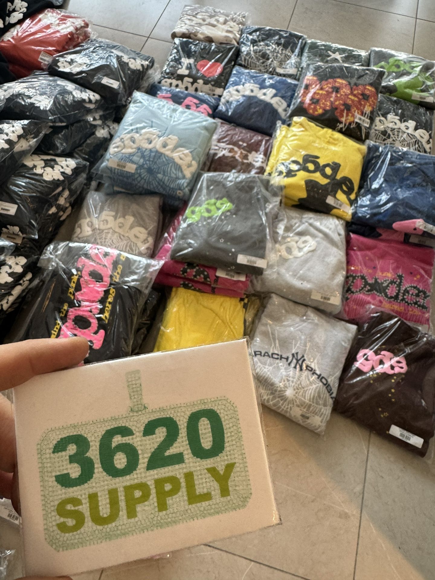 DENIM TEARS, SP5DER, BAPE, + MORE