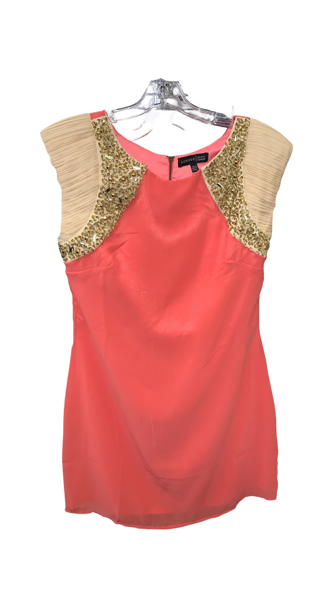 London Dress Company Peach Dress Size 6