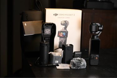 DJI OSMO POCKET 3 Creator Combo Digital Video Camera Like New