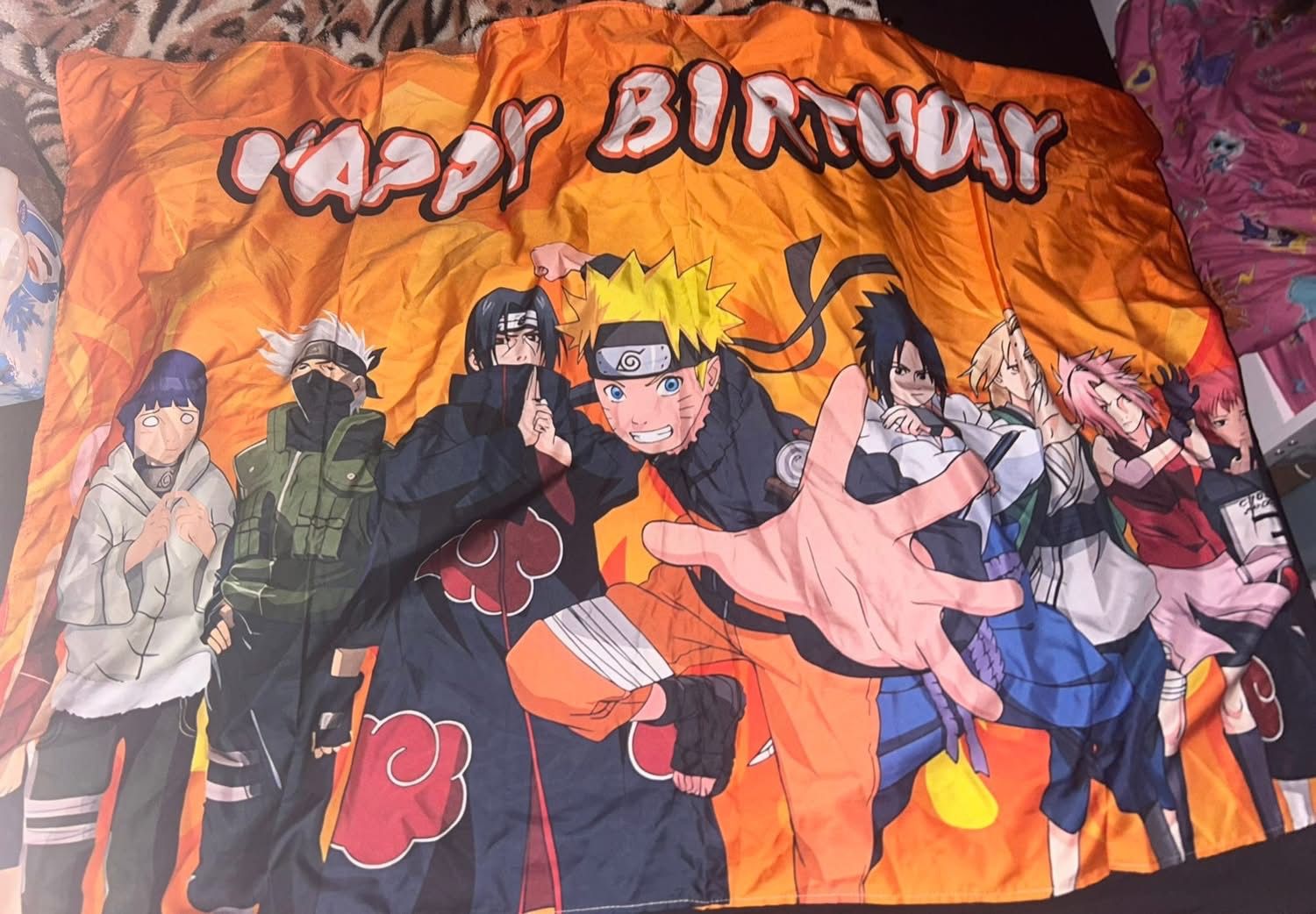 Naruto Birthday Banner