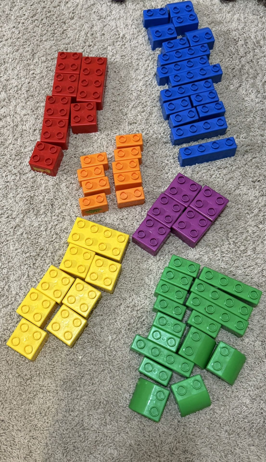 Vintage LEGO Quatro Blocks