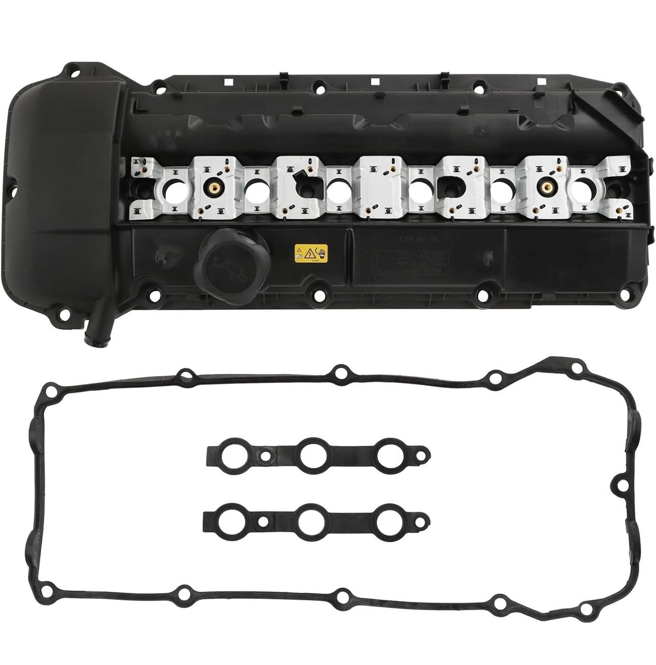 Engine Valve Cover with Gasket + Mount + Washers 1118 Replacement for BMW 325Ci 330i Z3 323i 325i 328i 525i 528i 530i X5 M52/M54 2.5L 2.8L 3.0L