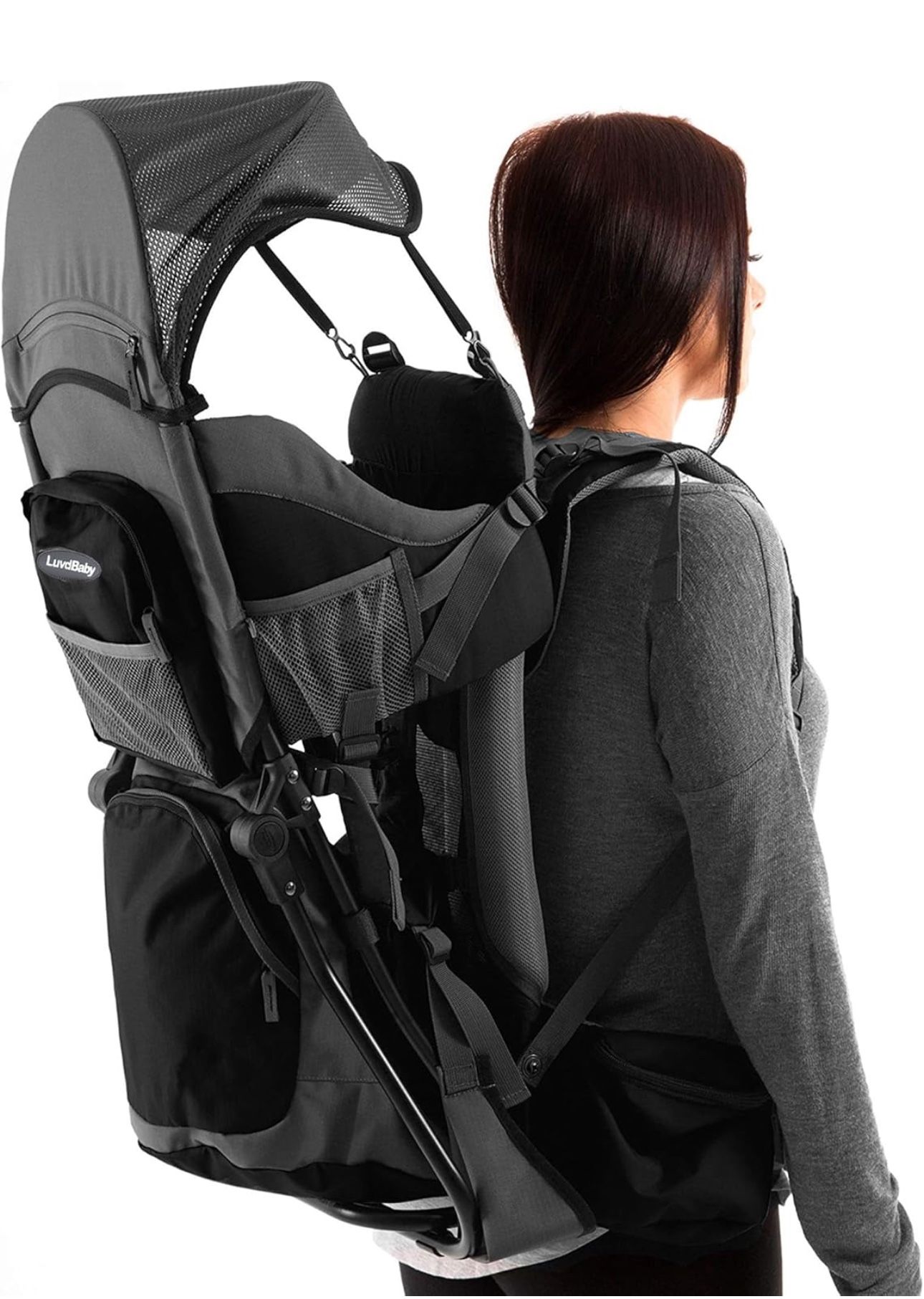 Luvdbaby Hiking Baby Carrier Backpack (USED ONLY ONCE)