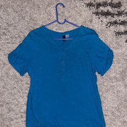 Semi New Divided By H&M Blue Men’s T-Shirt Size Small