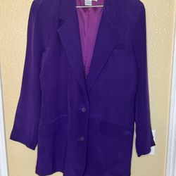 Vintage Silk Woman’s Blazer