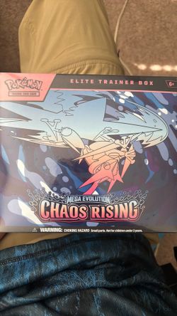 Pokémon TCG Elite Trainer Box Mega Evolution: Chaos Rising - 1 Box