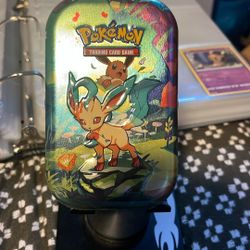 Pokemon: Leafeon Tin Empty No Coin No Card