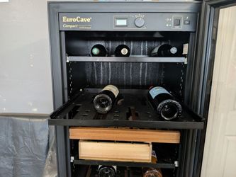 Euro Cave wine fridge works perfectly