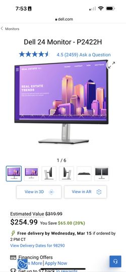 Dell P2422h Monitors