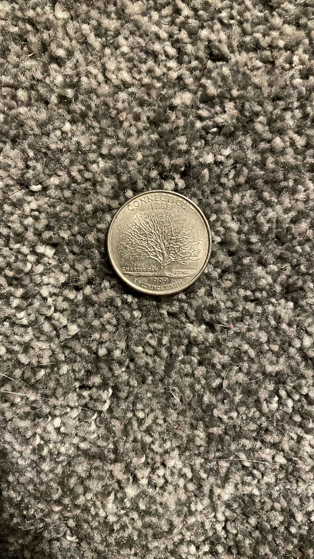 1999-D 25C Connecticut