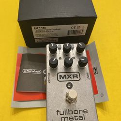 MXR Fullbore Metal Distortion Pedal