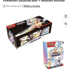 Pokémon Surprise Box+ Booster Bundle 