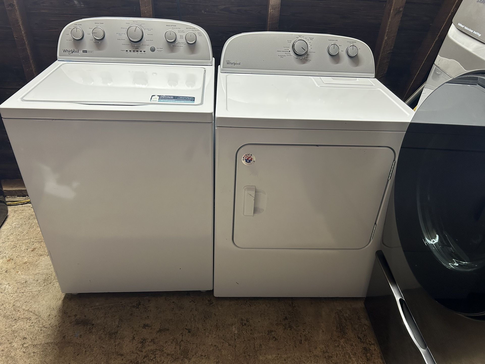 Set Washer And Dryer Whirlpool 
