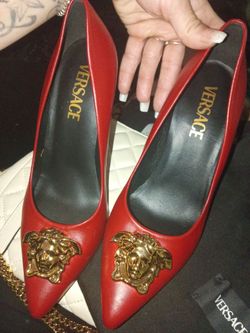 Versace high heels