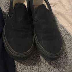Black Vans 