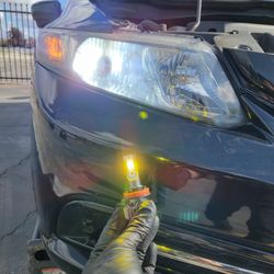 LED Headlight Bulbs, 6k 6000k Bright White Light Bulb Replacement For Auto Parts Repair Body Detailing Car Truck SUV Pickup Off-road Jdm