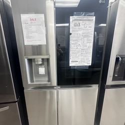 LG Side By Side Refrige Black Friday Extra Sale Unused 