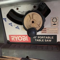 10” Portable Table Saw
