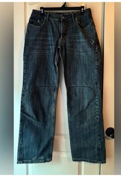 SHIFT Mens Kevlar Reinforced Motorbike Jeans Size 32x33