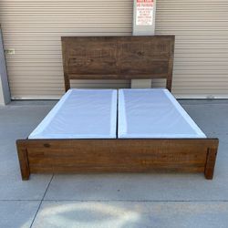 Cal King Bed Frame With Box Spring 