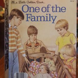 Little Golden Book #208-52 One of the Family 1983