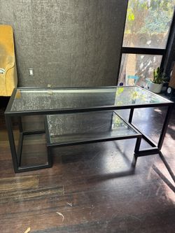 Multi-Level Glass Coffee Table