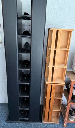 FOR SALE - DVD/VHS STORAGE TOWER and RACKS