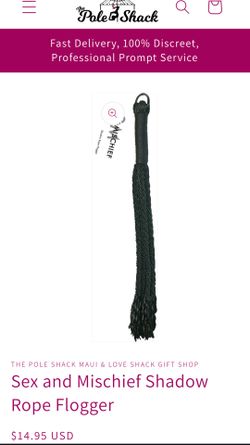 Adult rope flogger