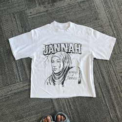 $20 LARGE CROP FIT TEE LEVELS OF JANNAH